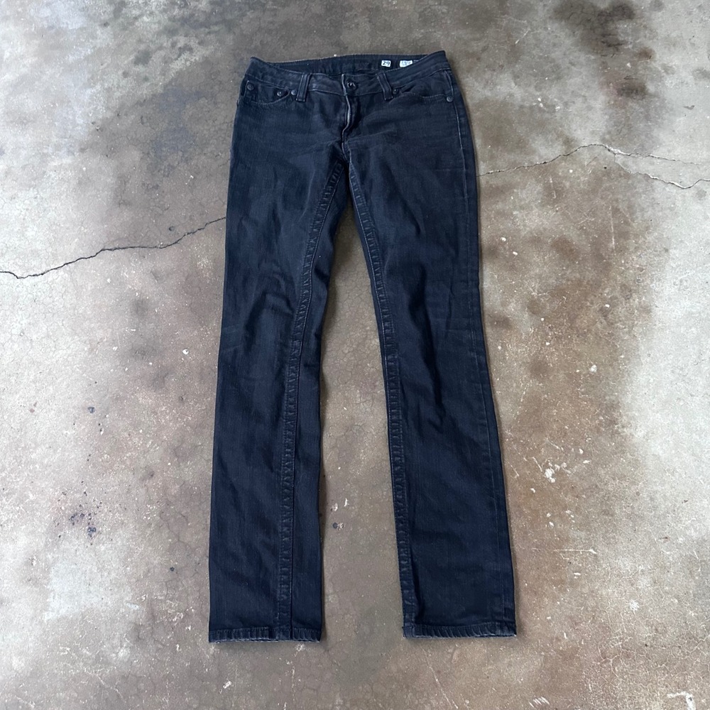 Miss Me Sunny Skinny Jeans Women 29 Black Excellent Griffith Park JPD1003SK-4